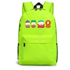 Рюкзак Стэн, Кайл, Эрик и Кенни (South Park) зеленый №5 Noname