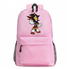 Рюкзак Ёж Шэдоу (Sonic) розовый №6 Noname