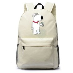 Рюкзак Брайан (Family Guy) белый №6 Noname