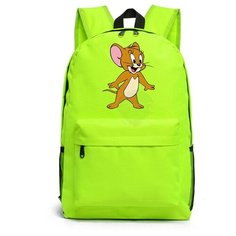 Рюкзак Мышонок Джерри (Tom and Jerry) зеленый №1 Noname