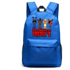 Рюкзак фнаф (Five Nights at Freddys) синий №9 Noname