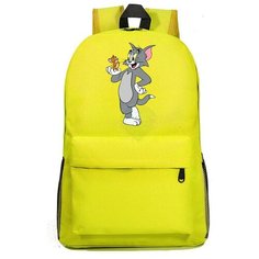 Рюкзак Том и Джерри (Tom and Jerry) желтый №3 Noname