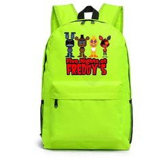 Рюкзак фнаф (Five Nights at Freddys) зеленый №9 Noname