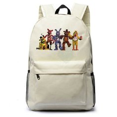 Рюкзак фнаф (Five Nights at Freddys) белый №8 Noname