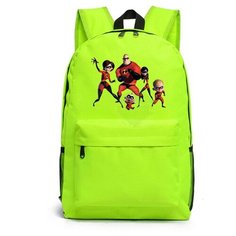 Рюкзак Супер семейка зеленый №1 Noname