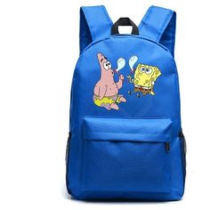 Рюкзак Патрик и Губка Боб (Sponge Bob) синий №2 Noname