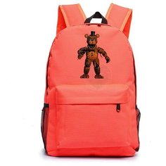 Рюкзак Фредди (Five Nights at Freddys) оранжевый №6 Noname