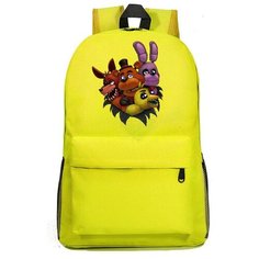 Рюкзак фнаф (Five Nights at Freddys) желтый №7 Noname