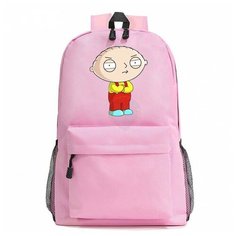 Рюкзак Стьюи Гриффин (Family Guy) розовый №4 Noname