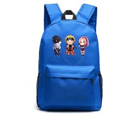Рюкзак Наруто, Саске и Сакура синий №3 Noname