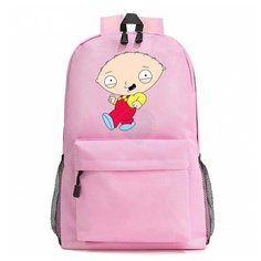 Рюкзак Стьюи Гриффин (Family Guy) розовый №5 Noname
