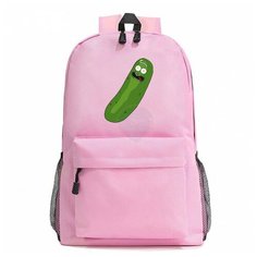 Рюкзак Огурчик Рик розовый №5 Noname