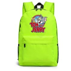Рюкзак Том и Джерри (Tom and Jerry) зеленый №2 Noname