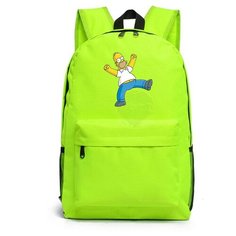 Рюкзак Гомер Симпсон (The Simpsons) зеленый №1 Noname