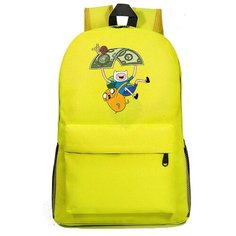 Рюкзак Фин и Джейк желтый №2 Noname