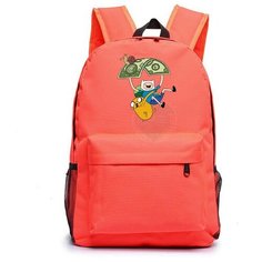 Рюкзак Фин и Джейк оранжевый №2 Noname