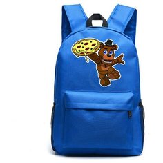 Рюкзак медведь Фредди (Five Nights at Freddys) синий №3 Noname