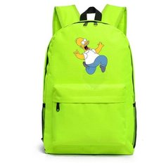 Рюкзак Гомер Симпсон (The Simpsons) зеленый №3 Noname