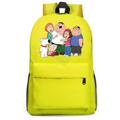 Рюкзак Гриффины (Family Guy) желтый №1 Noname