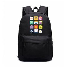 Рюкзак Персонажи "Время приключений" черный №3 Noname