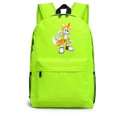 Рюкзак Соник (Sonic) зеленый №1 Noname