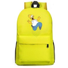 Рюкзак Гомер Симпсон (The Simpsons) желтый №3 Noname