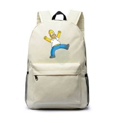 Рюкзак Гомер Симпсон (The Simpsons) белый №1 Noname