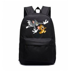 Рюкзак Том и Джерри (Tom and Jerry) черный №4 Noname