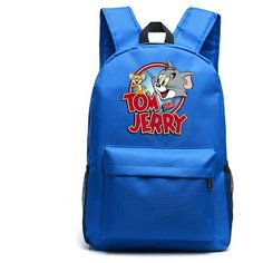 Рюкзак Том и Джерри (Tom and Jerry) синий №2 Noname
