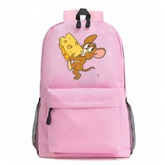 Рюкзак Мышонок Джерри (Tom and Jerry) розовый №5 Noname