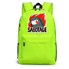 Рюкзак Амонг Ас (Among US) зеленый №1 Noname