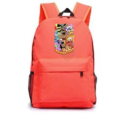 Рюкзак персонажи фнаф (Five Nights at Freddys) оранжевый №4 Noname