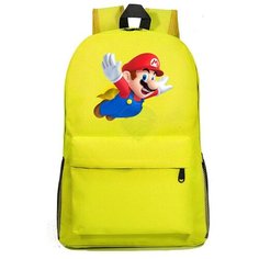 Рюкзак Марио (Mario) желтый №4 Noname
