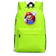 Рюкзак Марио (Mario) зеленый №5 Noname
