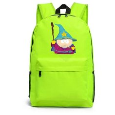 Рюкзак Эрик картман (Палка истины) (South Park) зеленый №7 Noname