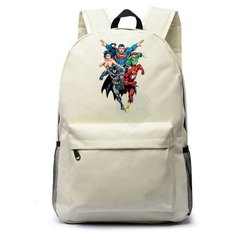 Рюкзак Лига справедливости белый №2 Noname