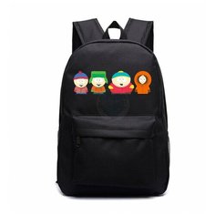Рюкзак Стэн, Кайл, Эрик и Кенни (South Park) черный №5 Noname