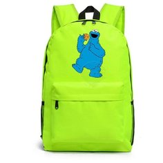 Рюкзак Коржик (Sesame Street) зеленый №3 Noname