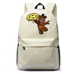 Рюкзак медведь Фредди (Five Nights at Freddys) белый №3 Noname