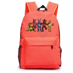 Рюкзак фнаф (Five Nights at Freddys) оранжевый №8 Noname