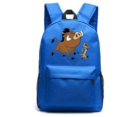 Рюкзак Тимон и Пумба синий №1 Noname