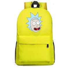 Рюкзак Рик Санчес желтый №8 Noname
