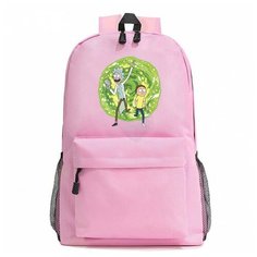 Рюкзак Рик и Морти розовый №6 Noname