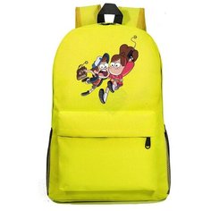 Рюкзак Диппер и Мэйбл желтый №3 Noname