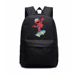 Рюкзак Элмо на скейте (Sesame Street) черный №1 Noname