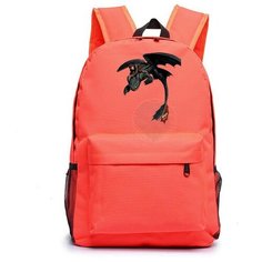 Рюкзак Иккинг и Беззубик оранжевый №2 Noname