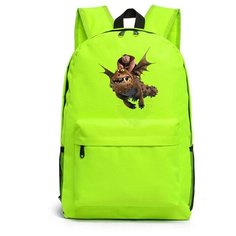 Рюкзак Рыбьеног Ингерман и Сарделька зеленый №3 Noname