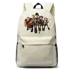 Рюкзак Как приручить дракона белый №4 Noname