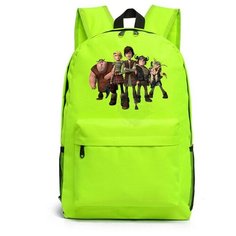 Рюкзак Как приручить дракона зеленый №4 Noname