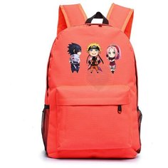 Рюкзак Наруто, Саске и Сакура оранжевый №3 Noname